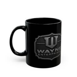 Alternative view of Wayne Enterprises – Black 11oz or 15oz Mug – Gotham’s Finest Fuel Source