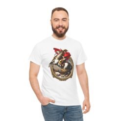 Alternative view of Napoleon Breaking Through – Unisex T-Shirt – History Refuses to Stay Framed