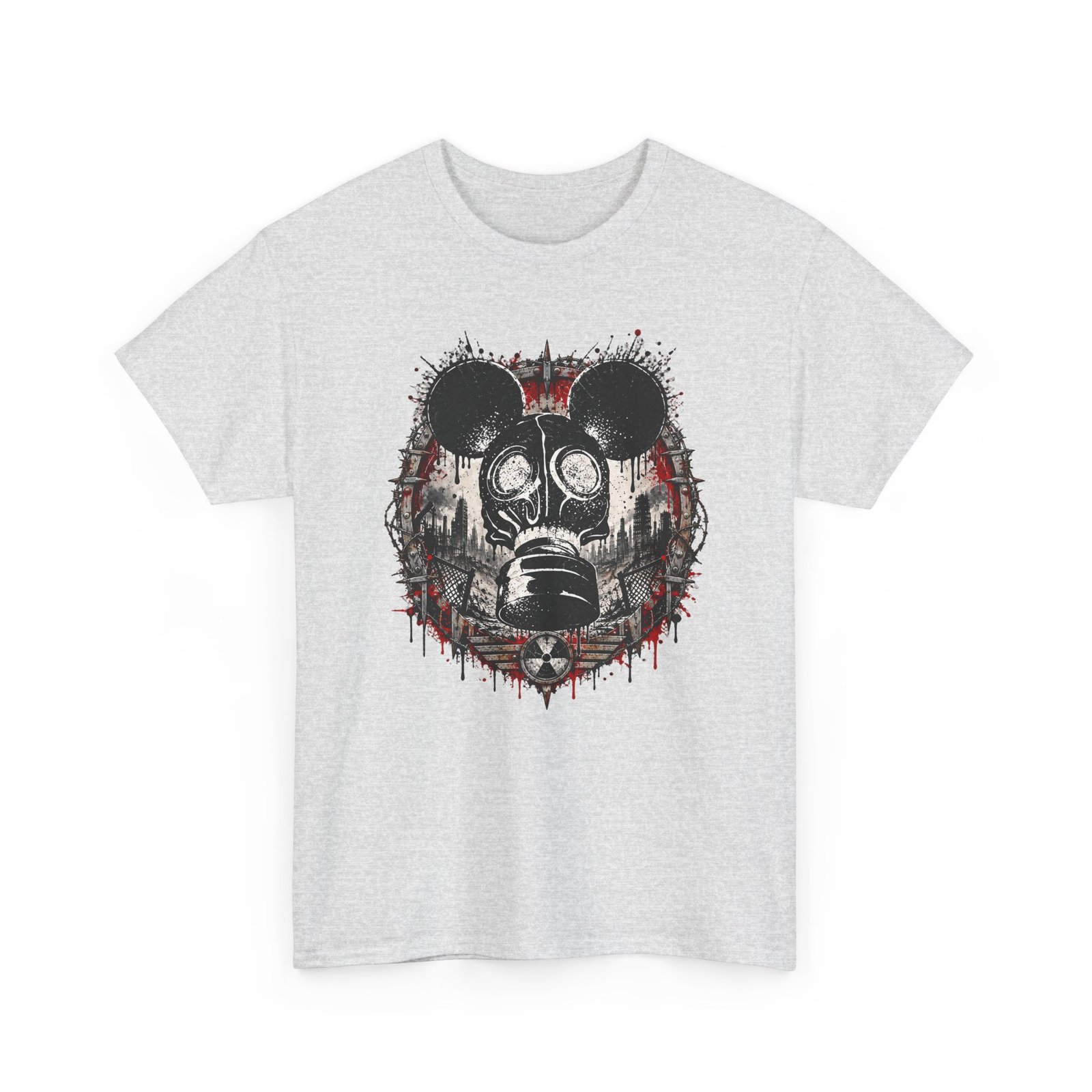 Gas Mask Mouse - Unisex T-Shirt – Cute, Creepy and Ready for Anything