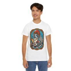 Death Race Skull – Unisex T-Shirt – Full Throttle to the Finish - Image 6