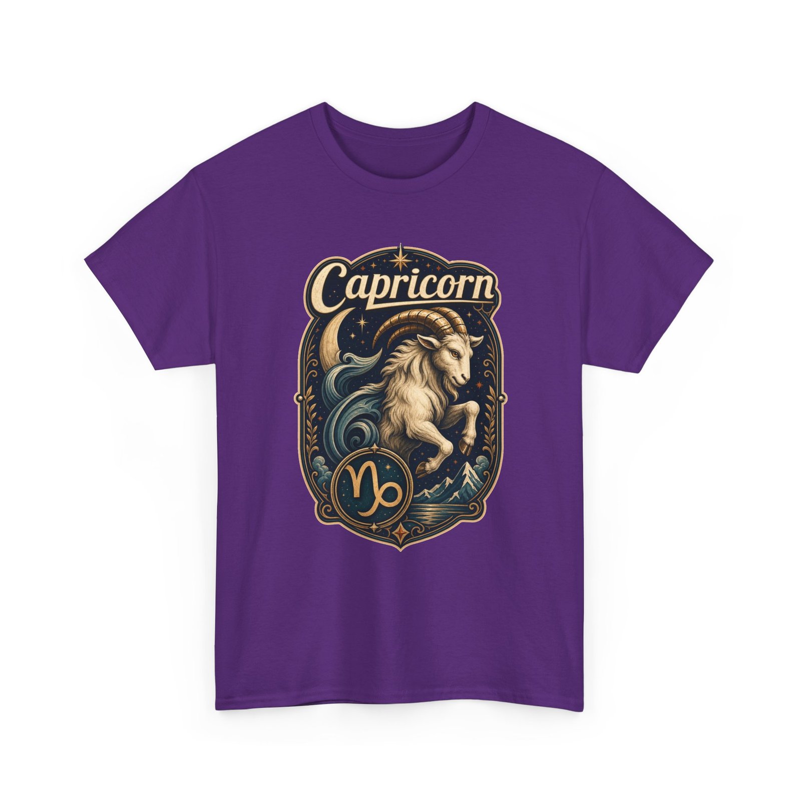 Capricorn Zodiac - Unisex T-Shirt – Sea-Goat, Astrology and Earth Sign