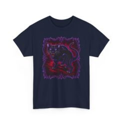 Hissing Black Cat – Unisex T-Shirt – Fierce, Feline and Full of Attitude - Image 22
