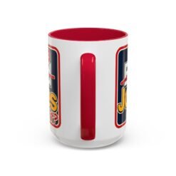 Dad Jokes – Color Accent Mug – Get It? You Will. - Image 21