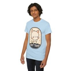 Not Today – Unisex T-Shirt – Cattitude Activated - Image 7