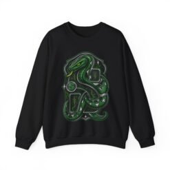 House of Snake – Unisex Sweatshirt – Cozy Wizarding School Ambition - Image 8
