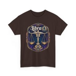 Libra Zodiac - Unisex T-Shirt - Balanced Vibes - Image 11