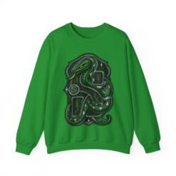House of Snake – Unisex Sweatshirt – Cozy Wizarding School Ambition - Image 11