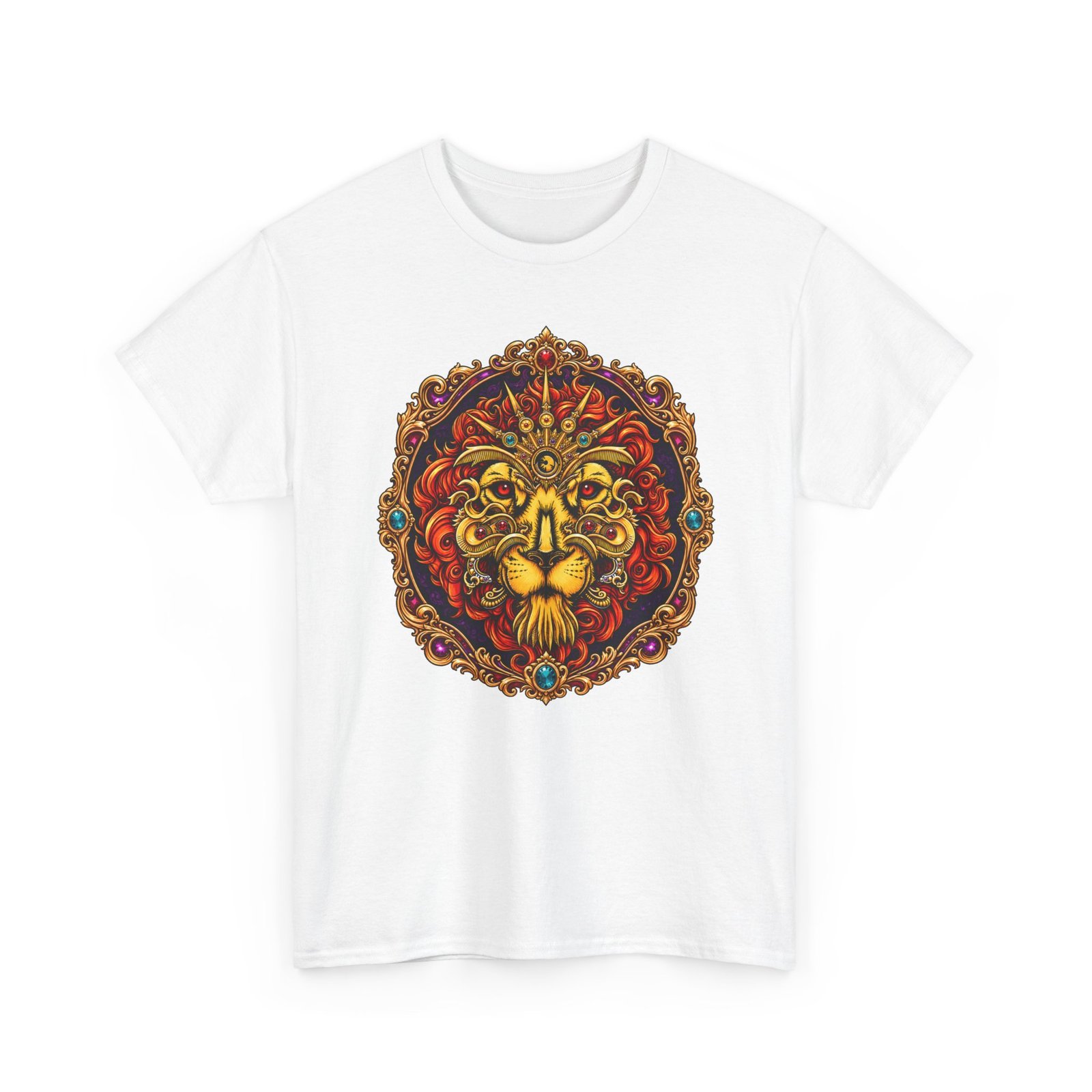 Lion Mask - Unisex T-Shirt – Wear the Spirit of the King - Image 19