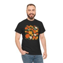 Pumpkin Patch - Unisex T-Shirt – Fall Pumpkin Picking and Harvest Season - Image 5