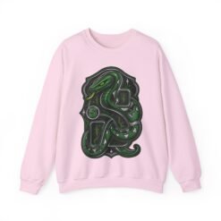 House of Snake – Unisex Sweatshirt – Cozy Wizarding School Ambition - Image 16