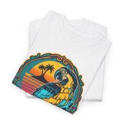 Retro Macaw - Unisex T-Shirt – Paradise Has Feathers - Image 10