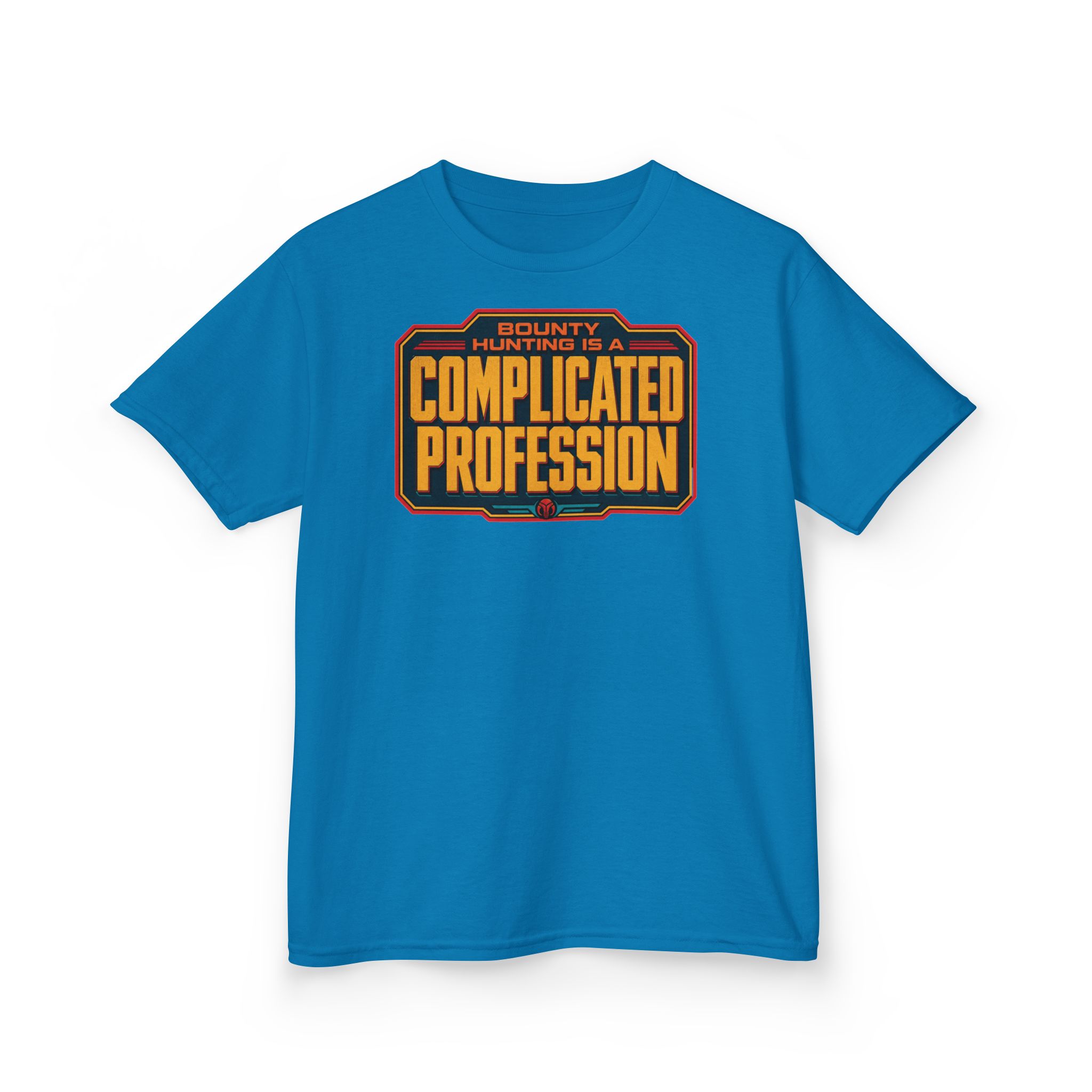 Bounty Hunting Is a Complicated Profession – Kids T-Shirt – Little Hunter, Big Mission - Image 6