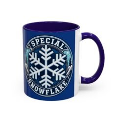Special Snowflake – Color Accent 11oz or 15oz Mug – Uniquely Caffeinated - Image 5