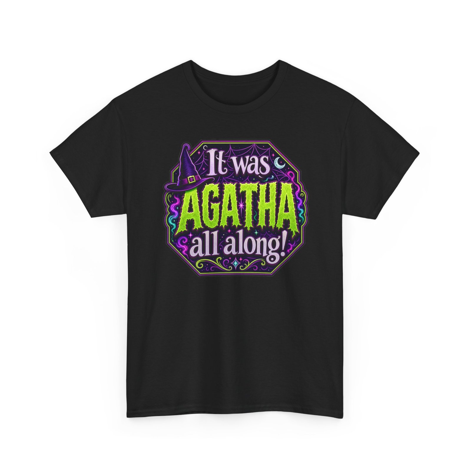 It Was Agatha All Along – Unisex T-Shirt – The Ultimate Witchy Plot Twist - Image 13