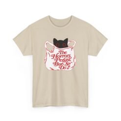 The Horrors Persist But So Do I – Unisex T-Shirt – Existential Black Cat Energy - Image 23