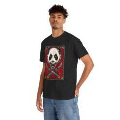 Black Metal Panda – Unisex T-Shirt – Cute, Grim, and Brutal - Image 5