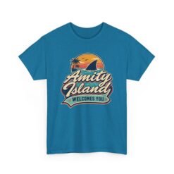 Amity Island Welcomes You – Unisex T-Shirt – Beaches Open, Probably - Image 16