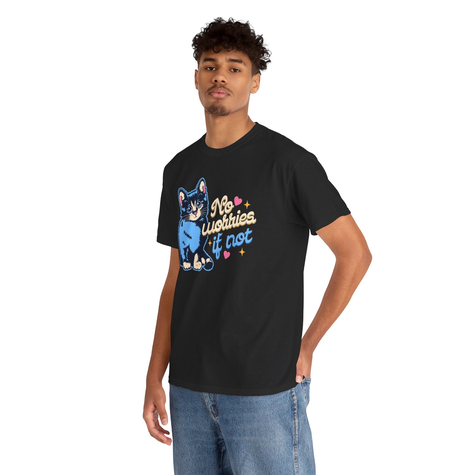 No Worries If Not – Unisex T-Shirt – Zero Pressure, Maximum Cuteness - Image 9