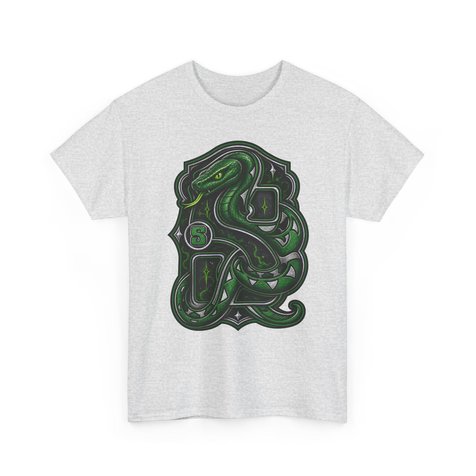 House of Snake – Unisex T-Shirt – Wizarding School Ambition Has a Plan - Image 13