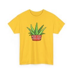 Aloe You Vera Much - Unisex T-Shirt – Funny Aloe Vera Plant Pun - Image 13