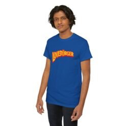 Loveburger Band Logo – Unisex T-Shirt – Rock the Burger - Image 12