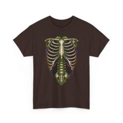 Gothic Skeleton Torso - Unisex T-Shirt – Cheap Easy Halloween Skeleton Costume - Image 13