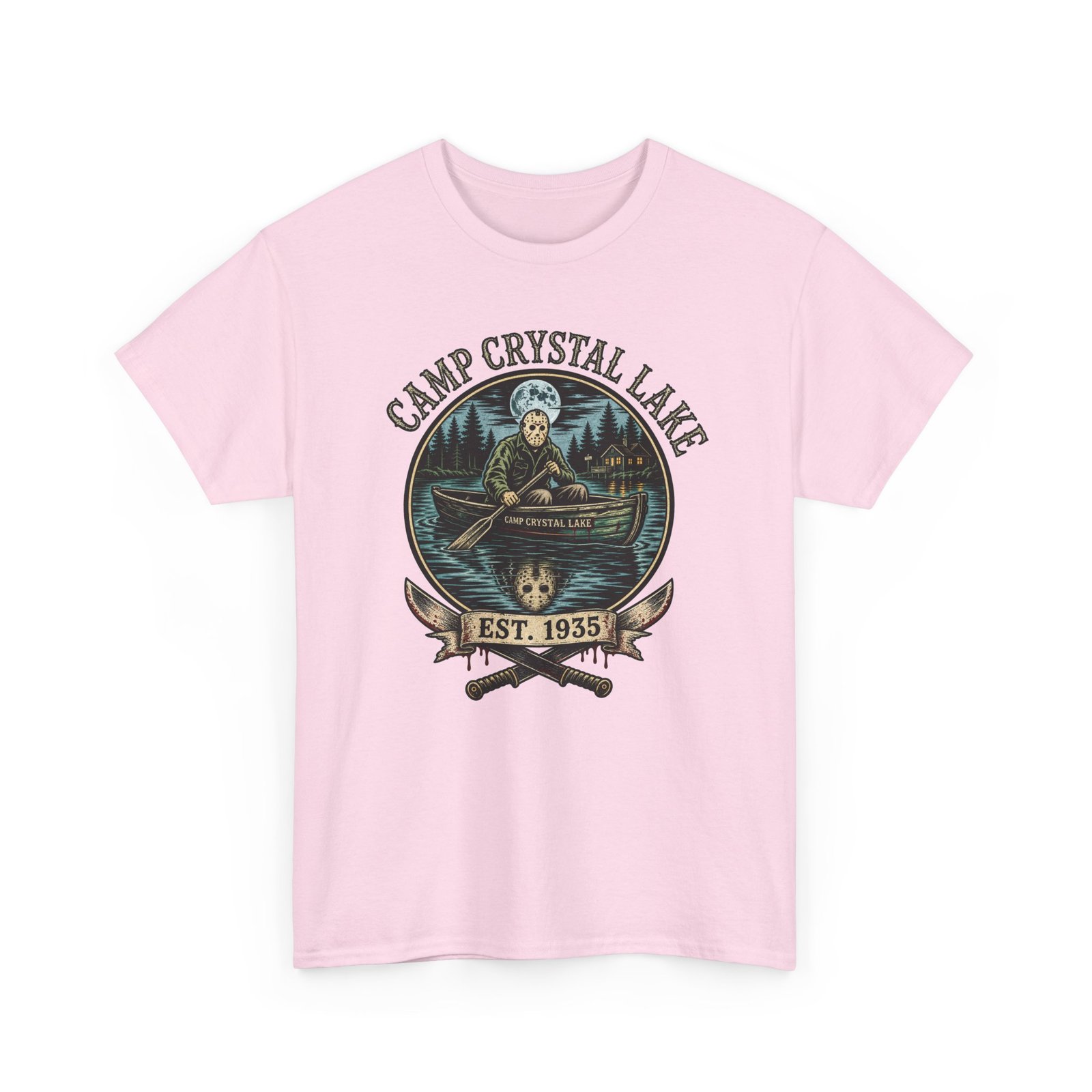 Camp Crystal Lake - Unisex T-Shirt – Friday the 13th Jason Voorhees Horror - Image 21