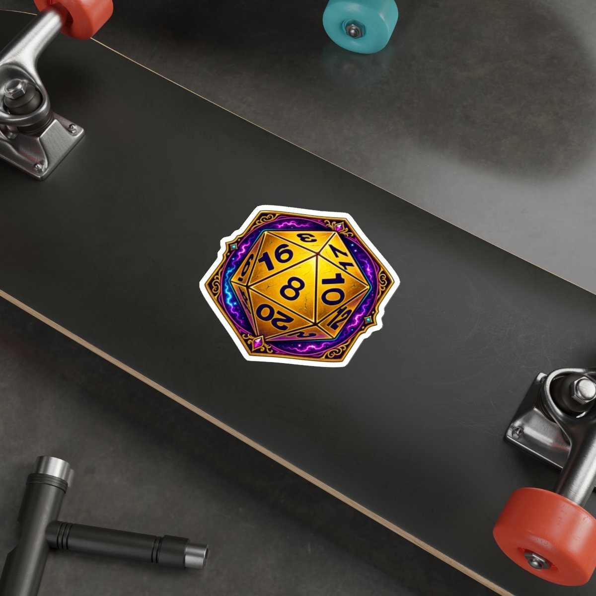 20-Sided Dice – Outdoor Sticker – Roll for Adventure - Image 18
