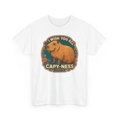 I Wish You All Capy-ness – Unisex T-Shirt – Maximum Chill, Maximum Cute - Image 18
