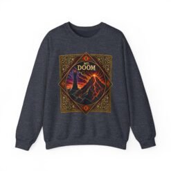 Mount Doom and Eye of Sauron – Unisex Sweatshirt – Dark Middle-earth Style - Image 17