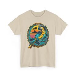 Retro Macaw - Unisex T-Shirt – Paradise Has Feathers - Image 18