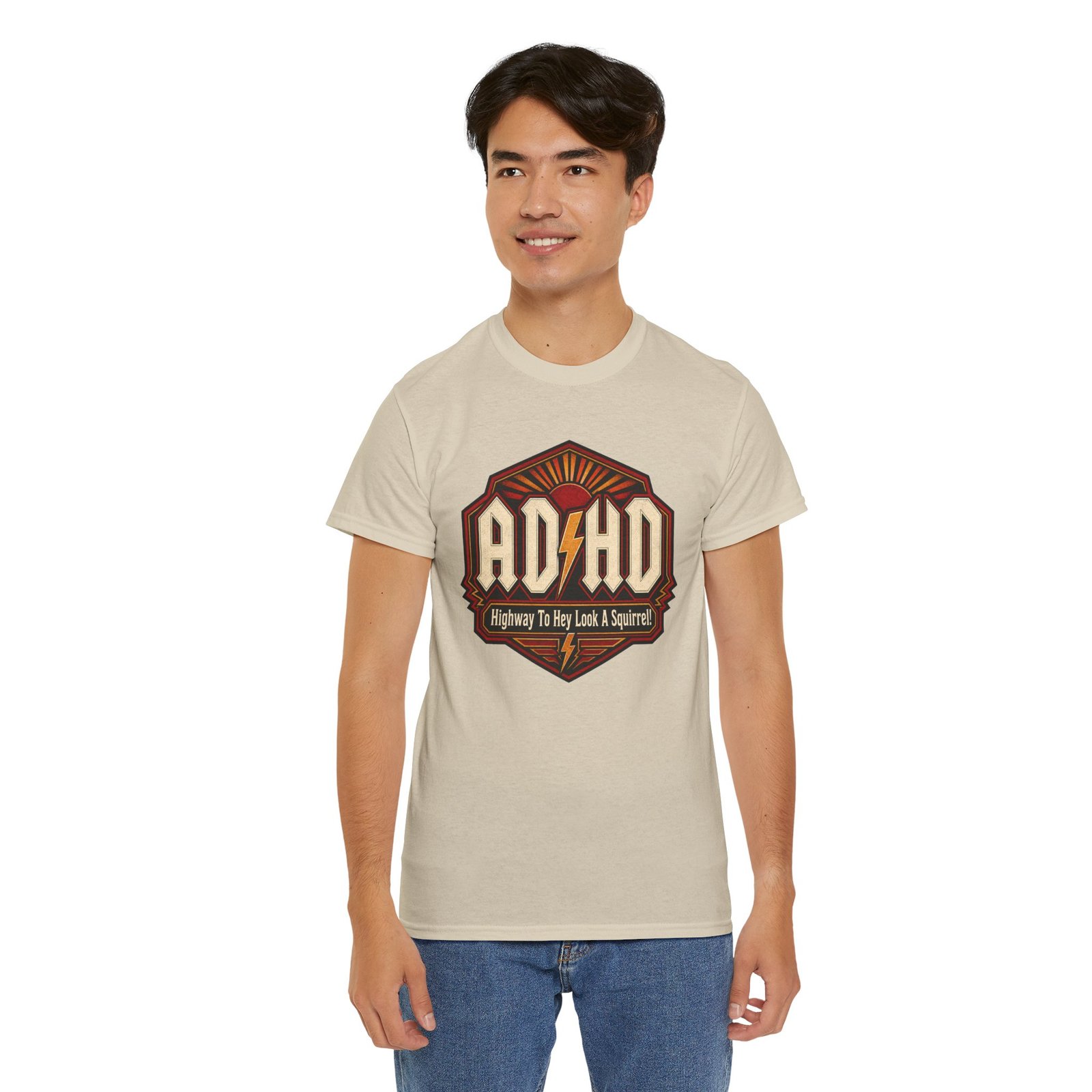ADHD Highway - Unisex T-Shirt – Fast Lane to Distraction! - Image 5