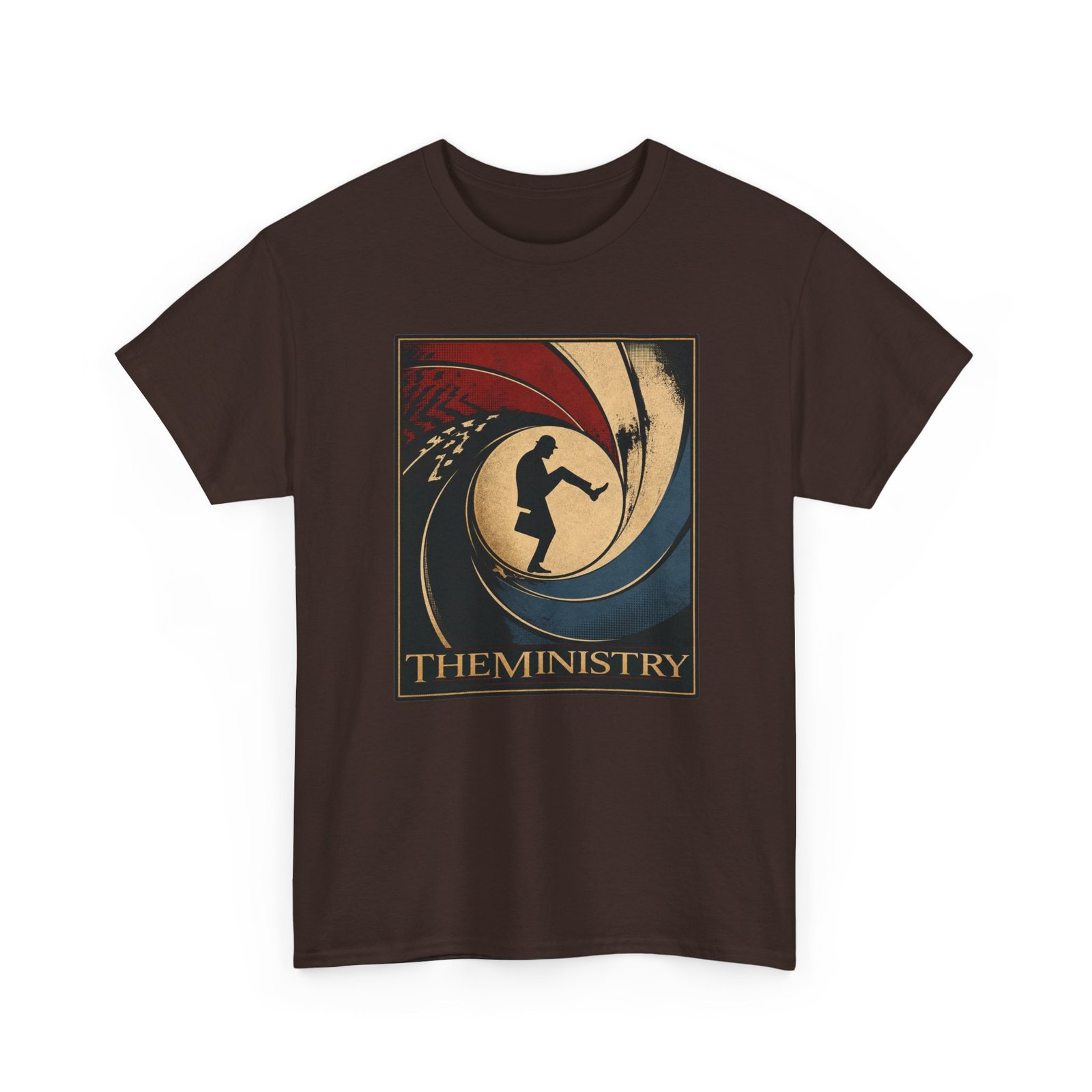 Licensed to Walk Silly - Unisex T-Shirt – Monty Python Ministry of Silly Walks 007 Mashup - Image 7