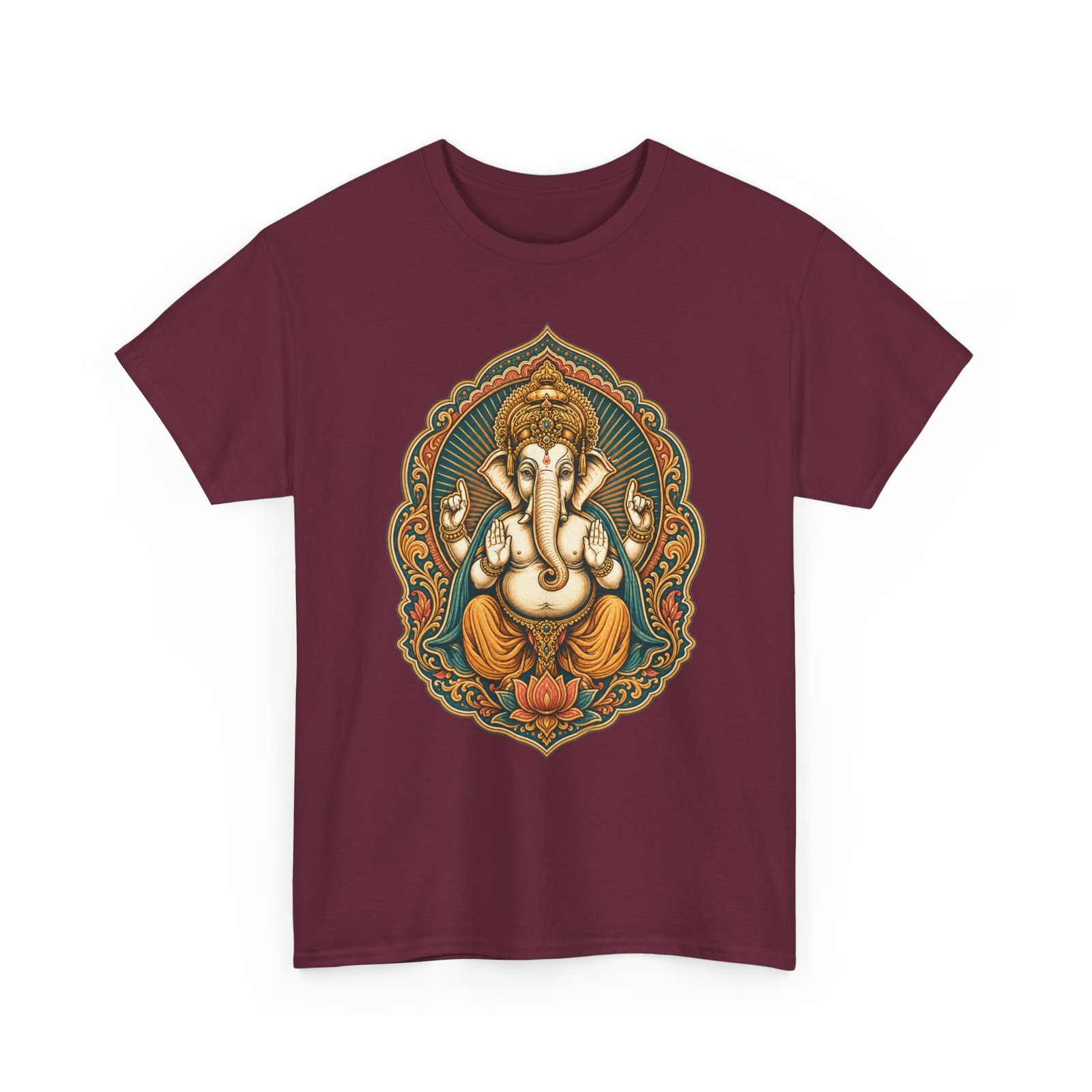 Lord Ganesha – Unisex T-Shirt – Wisdom, New Beginnings & Timeless Symbolism - Image 13