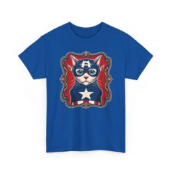 Captain Catmerica – Unisex T-Shirt – Furry Hero Vibes