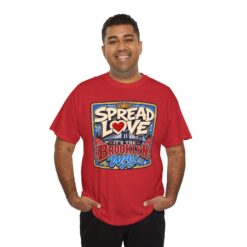 Spread the Love the Brooklyn Way – Unisex T-Shirt – Brooklyn Street Art Style - Image 6
