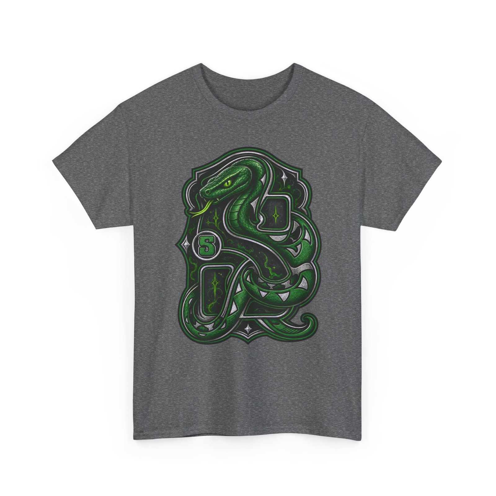 House of Snake – Unisex T-Shirt – Wizarding School Ambition Has a Plan - Image 20