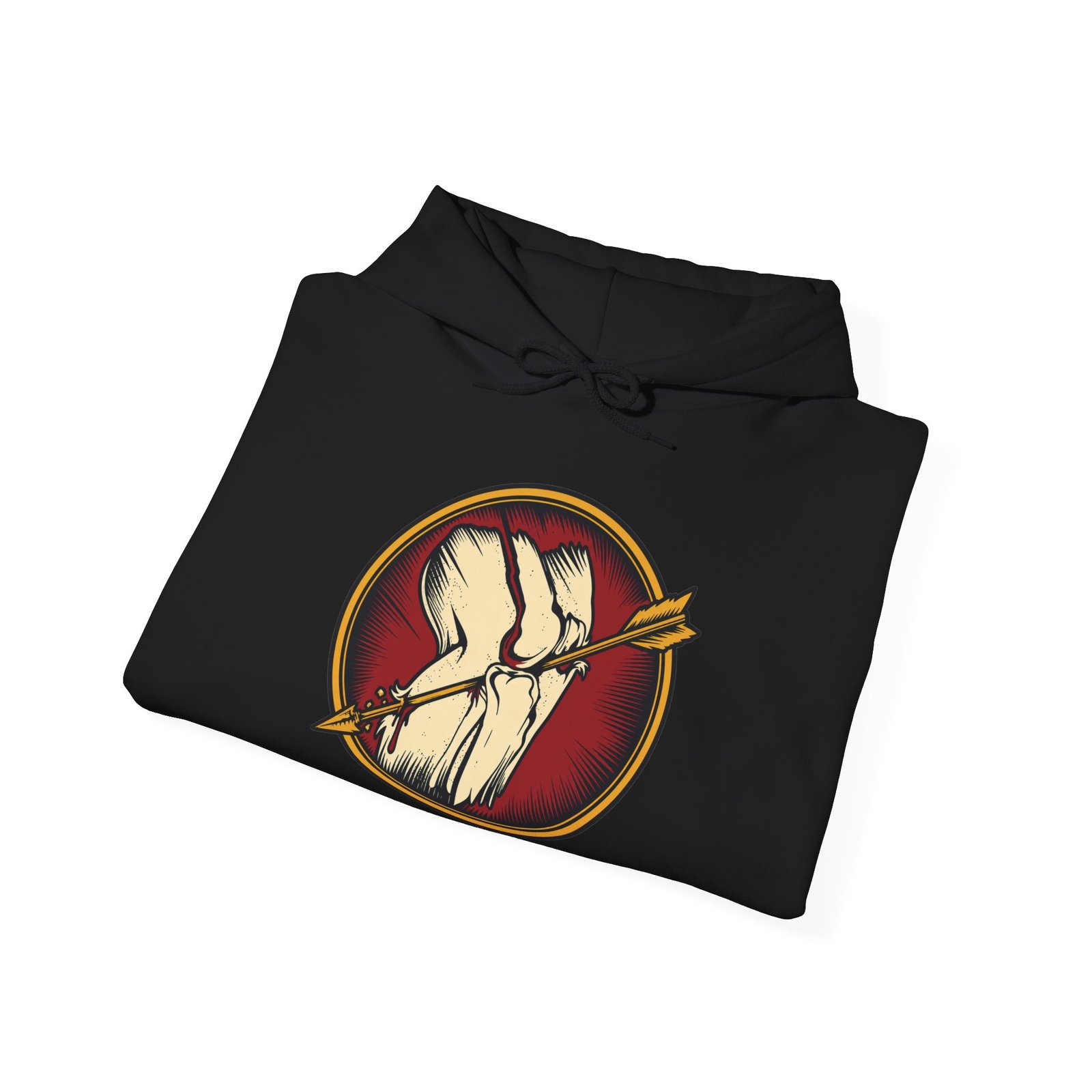 Arrow to the Knee – Unisex Hoodie – I Used to Be an Adventurer - Image 2
