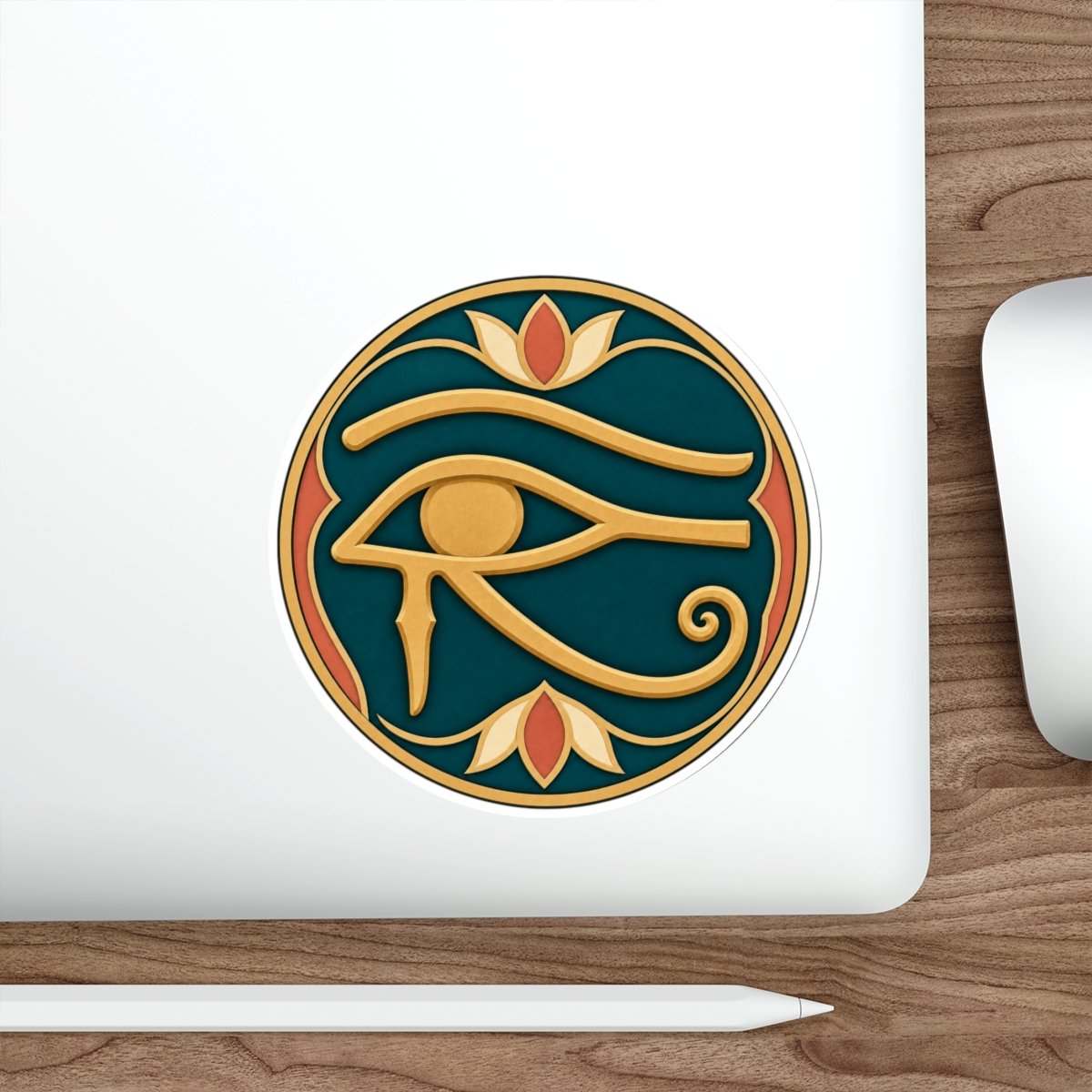 Eye of Horus - Outdoor Sticker – Ancient Egyptian Symbol, Modern Style - Image 17