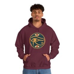 Eye of Horus - Unisex Hoodie – Ancient Egyptian Symbol and Mythology Sweatshirt - Image 8