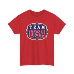 Team USA - Unisex T-Shirt – Patriotic American Pride - Red, White and Blue - Sports Fan