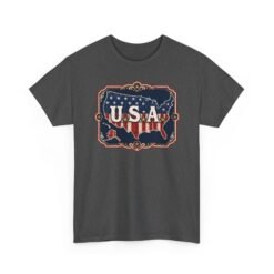U.S.A. - Unisex T-Shirt – Patriotic - United States Map - Image 27
