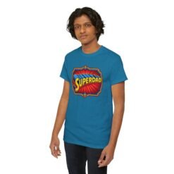 Superdad - Unisex T-Shirt – Funny Comic Book - Superhero Dad - Father’s Day - Image 6