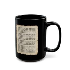 All Work and No Play – Black Mug – A Sip of Madness - Image 5