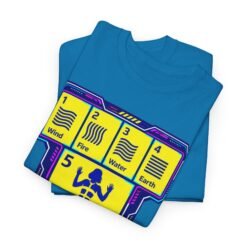 Fifth Element Chart - Unisex T-Shirt – Wind, Water, Fire, Earth... and Leeloo - Image 5