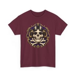 Rebel Skull - Unisex T-Shirt – Space Princess - Jolly Roger Punk Skull - Image 11