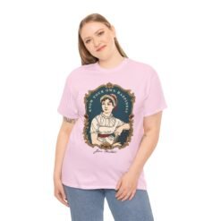 Jane Austen “Know Your Own Happiness” - Unisex T-Shirt – Timeless Wisdom - Image 4