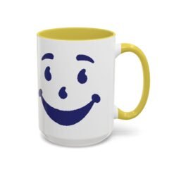 Kool-Aid Man Face - Color Accent Mug – Retro - Oh Yeah - Image 45