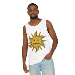 King Arthur Sun - Unisex Tank Top – Monty Python and the Holy Grail - Medieval Comedy - Image 6