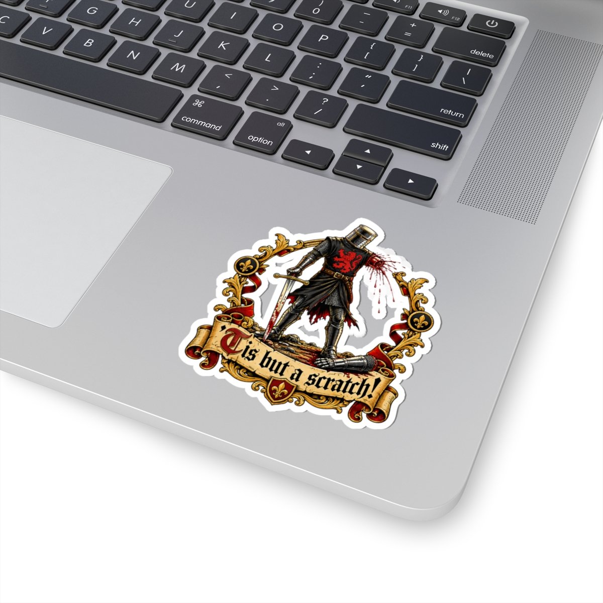 'Tis But A Scratch - Indoor Sticker – Funny Monty Python - Black Knight Decal - Image 14